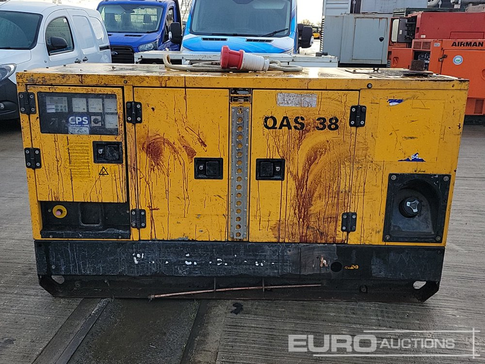 Atlas Copco QAS38 - Áramfejlesztő: 2 kép. Atlas Copco QAS38 - Áramfejlesztő: 2 kép.