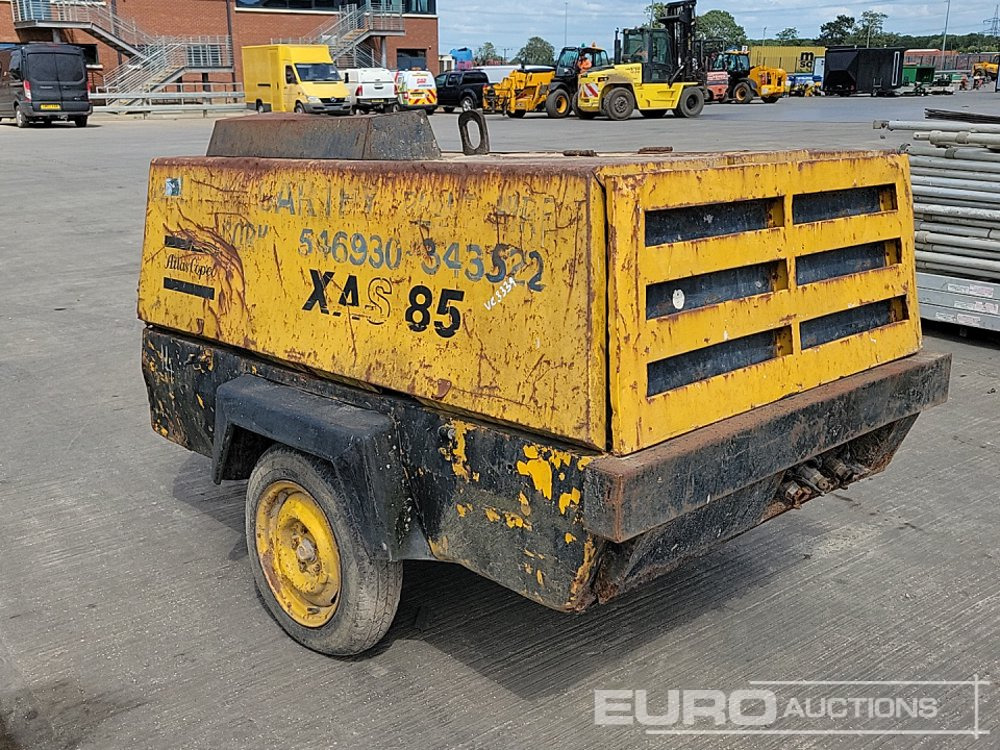 Atlas Copco XAS85 180CFM - Légkompresszor: 3 kép. Atlas Copco XAS85 180CFM - Légkompresszor: 3 kép.