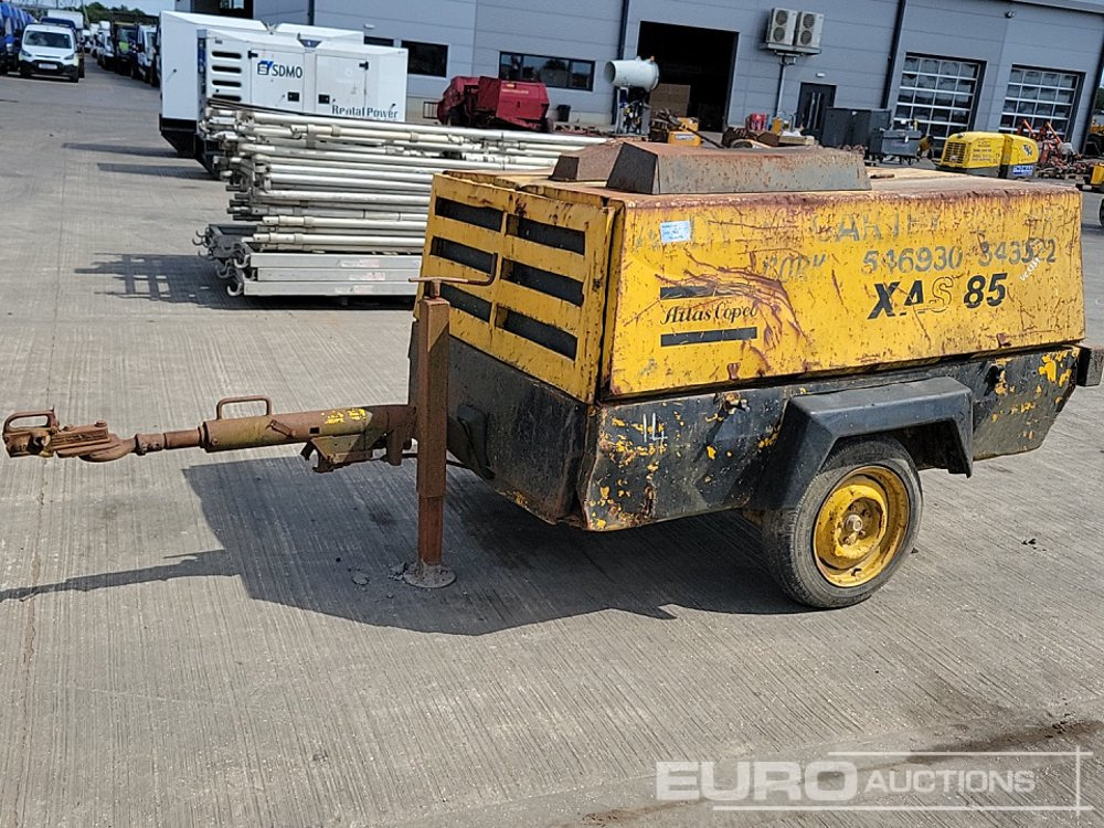 Atlas Copco XAS85 180CFM - Légkompresszor: 2 kép. Atlas Copco XAS85 180CFM - Légkompresszor: 2 kép.