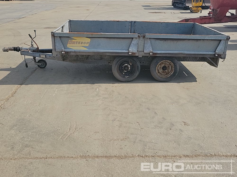 Bateson Trailers 2 Ton Twin Axle Dropside Plant Trailer - Gépszállító utánfutó: 2 kép. Bateson Trailers 2 Ton Twin Axle Dropside Plant Trailer - Gépszállító utánfutó: 2 kép.