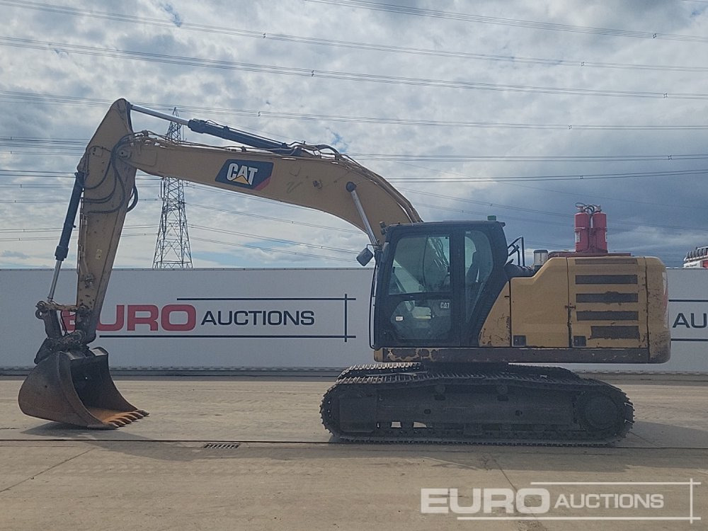 CAT 320GC - Lánctalpas kotró: 2 kép. CAT 320GC - Lánctalpas kotró: 2 kép.