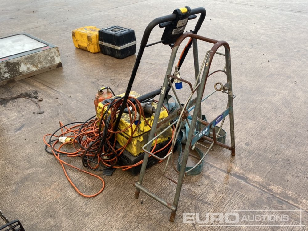 Cobra Reel Frame, Water Pump, Impact Gun, Karcher Floor Machine (4 of) - Építőipari berendezések: 2 kép. Cobra Reel Frame, Water Pump, Impact Gun, Karcher Floor Machine (4 of) - Építőipari berendezések: 2 kép.