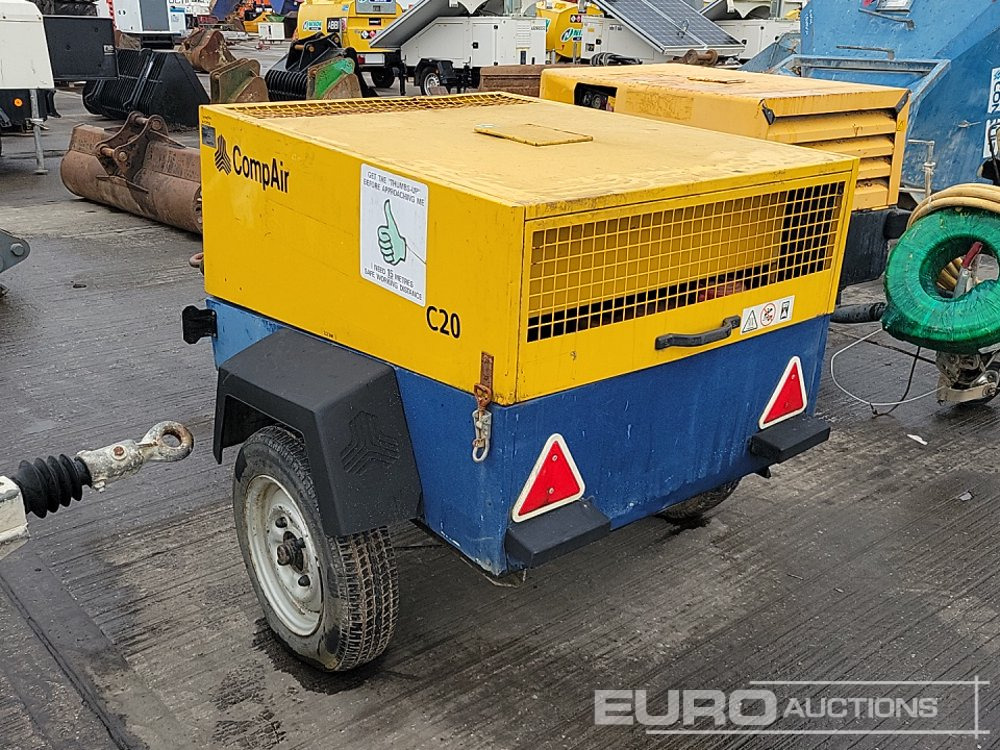 Compair C20 70CFM - Légkompresszor: 3 kép. Compair C20 70CFM - Légkompresszor: 3 kép.