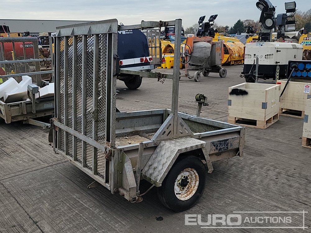 Conway BBT750 - Gépszállító utánfutó: 5 kép. Conway BBT750 - Gépszállító utánfutó: 5 kép.