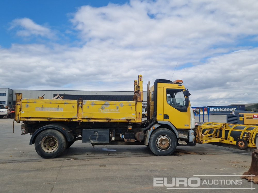 Billenőplatós teherautó DAF LF 55.250: 6 kép.