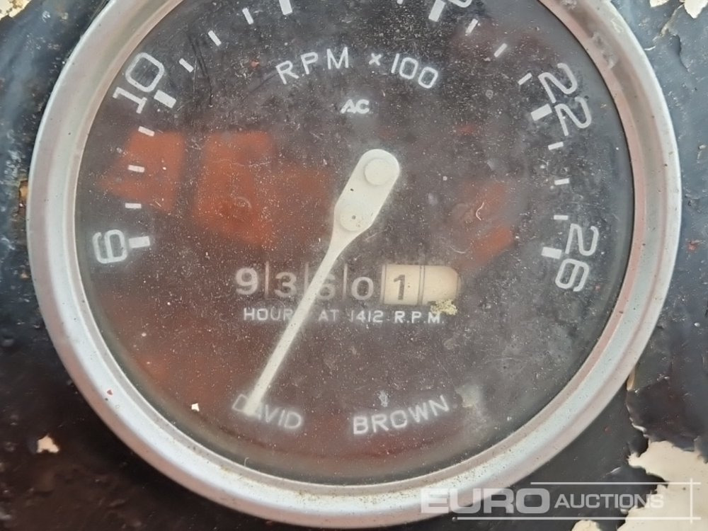 Traktor David Brown 1210: 38 kép.