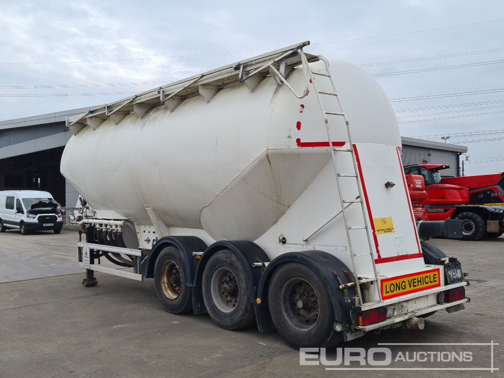 Feldbinder EUT34.3LL - Silós félpótkocsi: 3 kép. Feldbinder EUT34.3LL - Silós félpótkocsi: 3 kép.