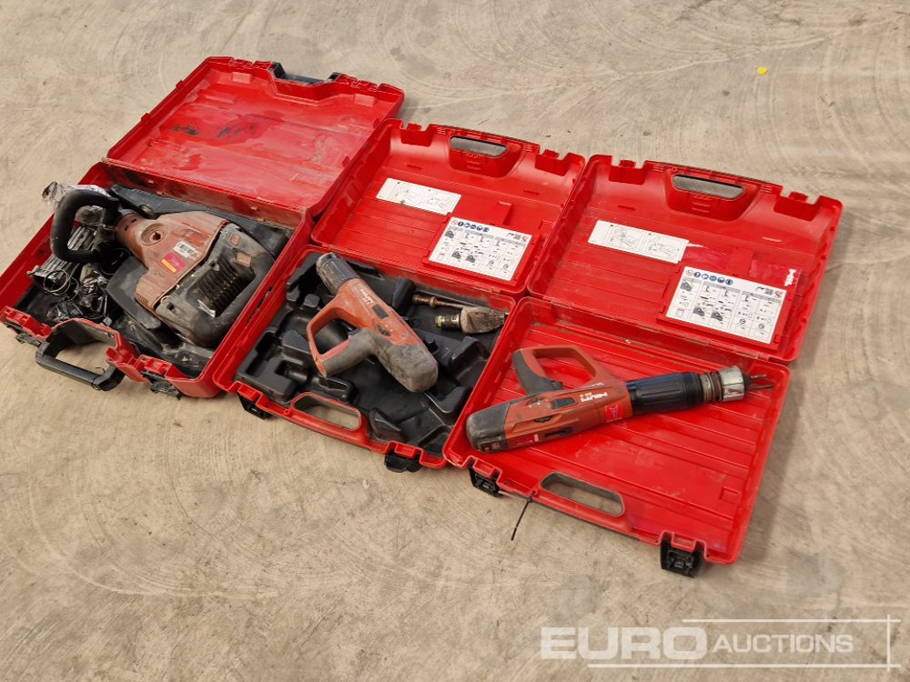 Hilti Breaker & Nailers (3 of) (Spares) - Építőipari berendezések: 3 kép. Hilti Breaker & Nailers (3 of) (Spares) - Építőipari berendezések: 3 kép.
