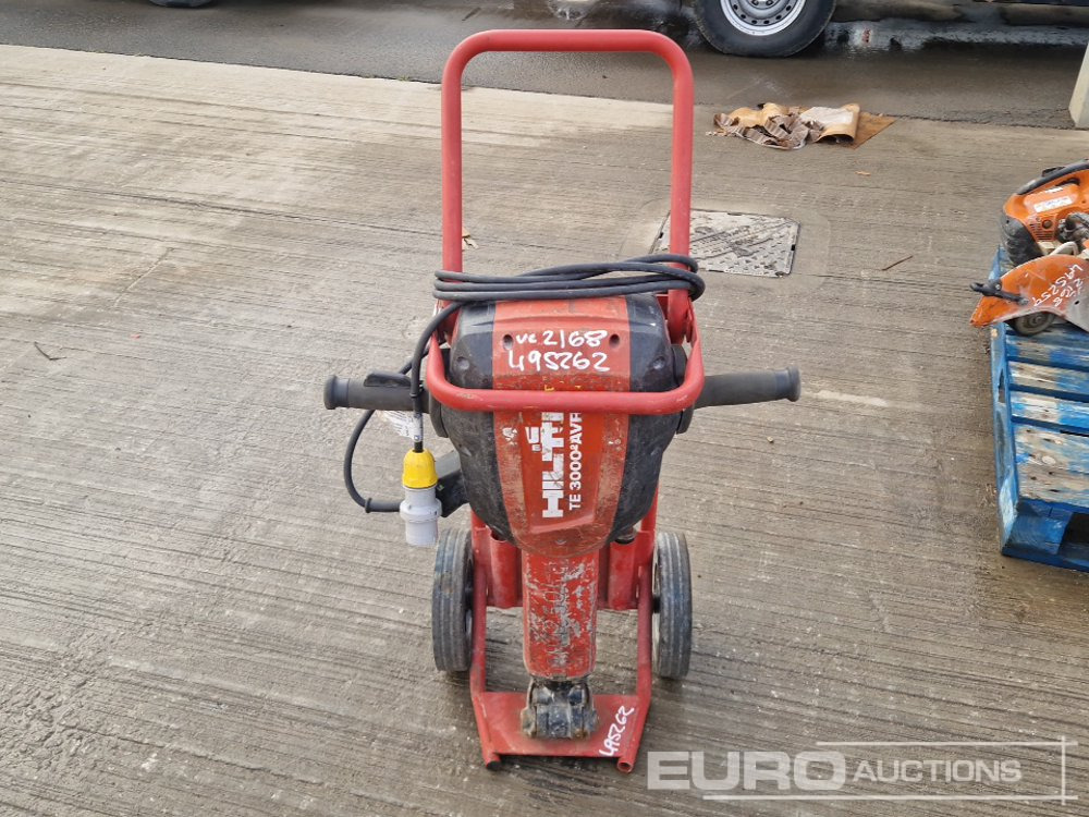Aszfaltozó gép Hilti TE3000-AVR: 8 kép.
