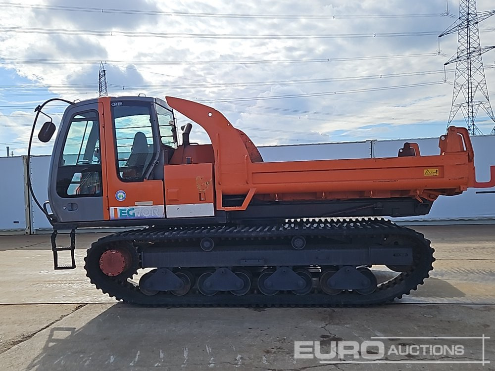 Hitachi EG70R - Lánctalpas dömper: 2 kép. Hitachi EG70R - Lánctalpas dömper: 2 kép.