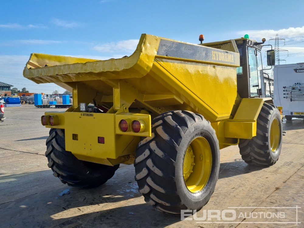 Hydrema 4x4 Articulated Dumptruck, Reverse Camera - Csuklós dömper: 5 kép. Hydrema 4x4 Articulated Dumptruck, Reverse Camera - Csuklós dömper: 5 kép.