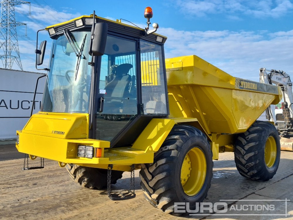 Hydrema 4x4 Articulated Dumptruck, Reverse Camera - Csuklós dömper: 1 kép. Hydrema 4x4 Articulated Dumptruck, Reverse Camera - Csuklós dömper: 1 kép.