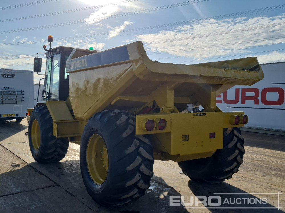 Hydrema 4x4 Articulated Dumptruck, Reverse Camera - Csuklós dömper: 3 kép. Hydrema 4x4 Articulated Dumptruck, Reverse Camera - Csuklós dömper: 3 kép.
