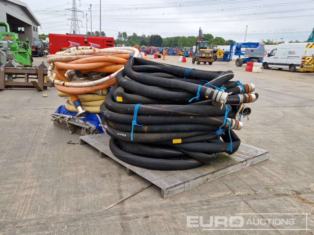 IVG Selection of Various Size Floating Rubber Hoses & Fittings (3 Pallets of), Tension Netting & Ropes System (1 Pallets of) - Építőipari berendezések: 5 kép. IVG Selection of Various Size Floating Rubber Hoses & Fittings (3 Pallets of), Tension Netting & Ropes System (1 Pallets of) - Építőipari berendezések: 5 kép.