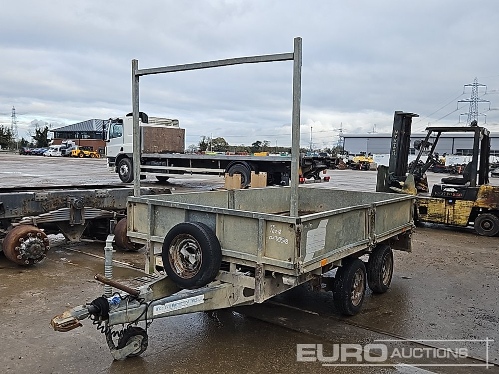 Ifor Williams 2.6 Ton - Gépszállító utánfutó: 1 kép. Ifor Williams 2.6 Ton - Gépszállító utánfutó: 1 kép.