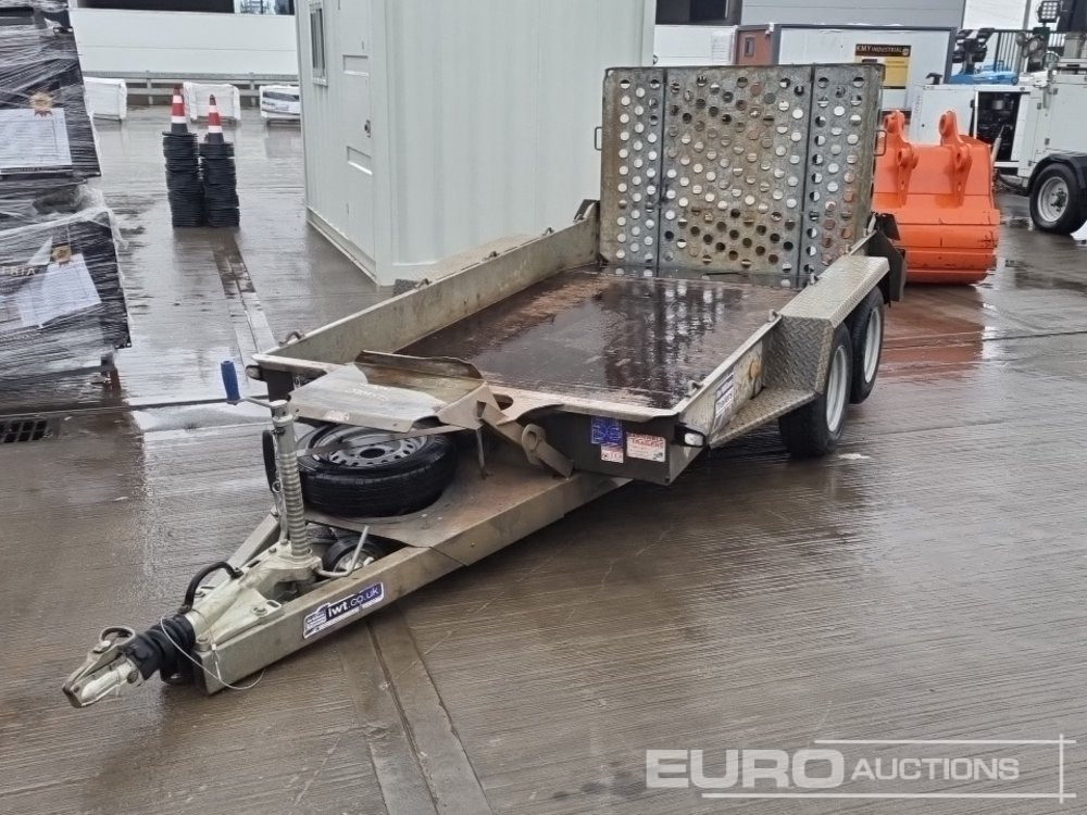 Ifor Williams GH1054BT - Gépszállító utánfutó: 1 kép. Ifor Williams GH1054BT - Gépszállító utánfutó: 1 kép.