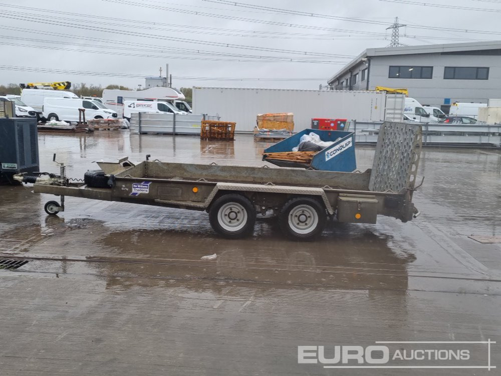 Ifor Williams GH126BT - Gépszállító utánfutó: 2 kép. Ifor Williams GH126BT - Gépszállító utánfutó: 2 kép.