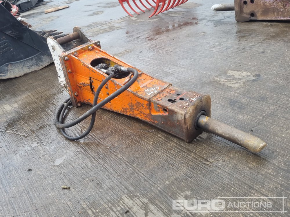 Hidraulikus törőfej Indeco Hydraulic Breaker65mm Pin to suit 13 Ton Excavator: 7 kép.