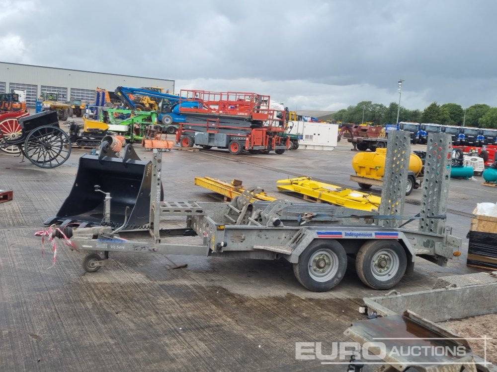 Indespension 2.7 Ton - Gépszállító utánfutó: 2 kép. Indespension 2.7 Ton - Gépszállító utánfutó: 2 kép.