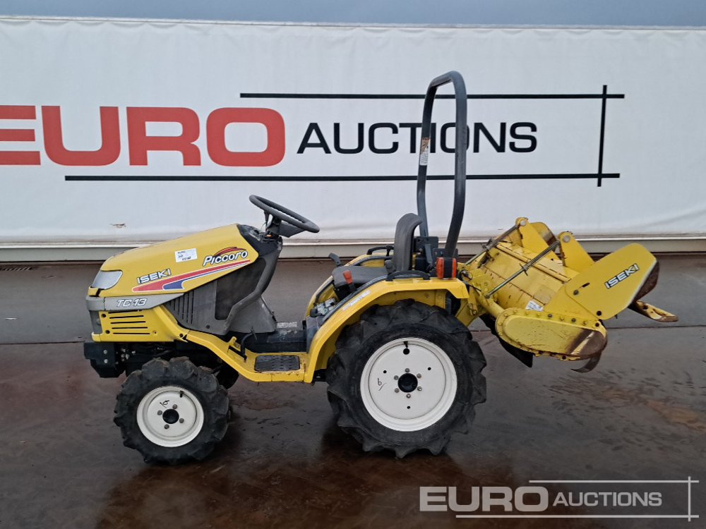 Iseki TC13 - Kistraktor: 2 kép. Iseki TC13 - Kistraktor: 2 kép.