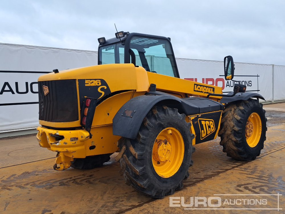 JCB 526S - Teleszkópos rakodó: 5 kép. JCB 526S - Teleszkópos rakodó: 5 kép.