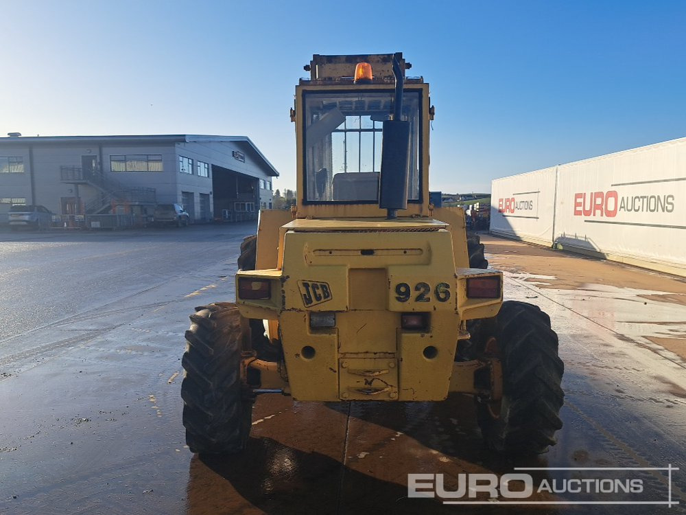 JCB 926 Rough Terrain Forklift, 2 Stage Mast - Terepjáró képességű targoncá: 4 kép. JCB 926 Rough Terrain Forklift, 2 Stage Mast - Terepjáró képességű targoncá: 4 kép.