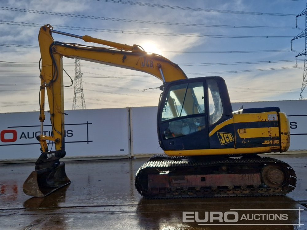 JCB JS130 - Lánctalpas kotró: 2 kép. JCB JS130 - Lánctalpas kotró: 2 kép.