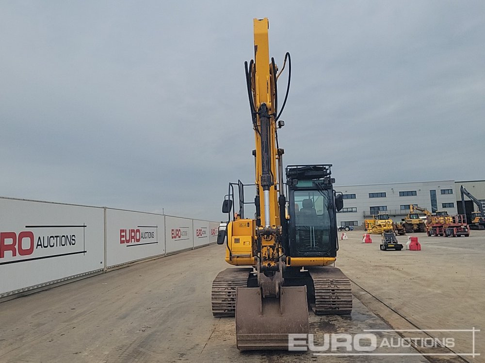 Lánctalpas kotró JCB JS145LC: 8 kép.