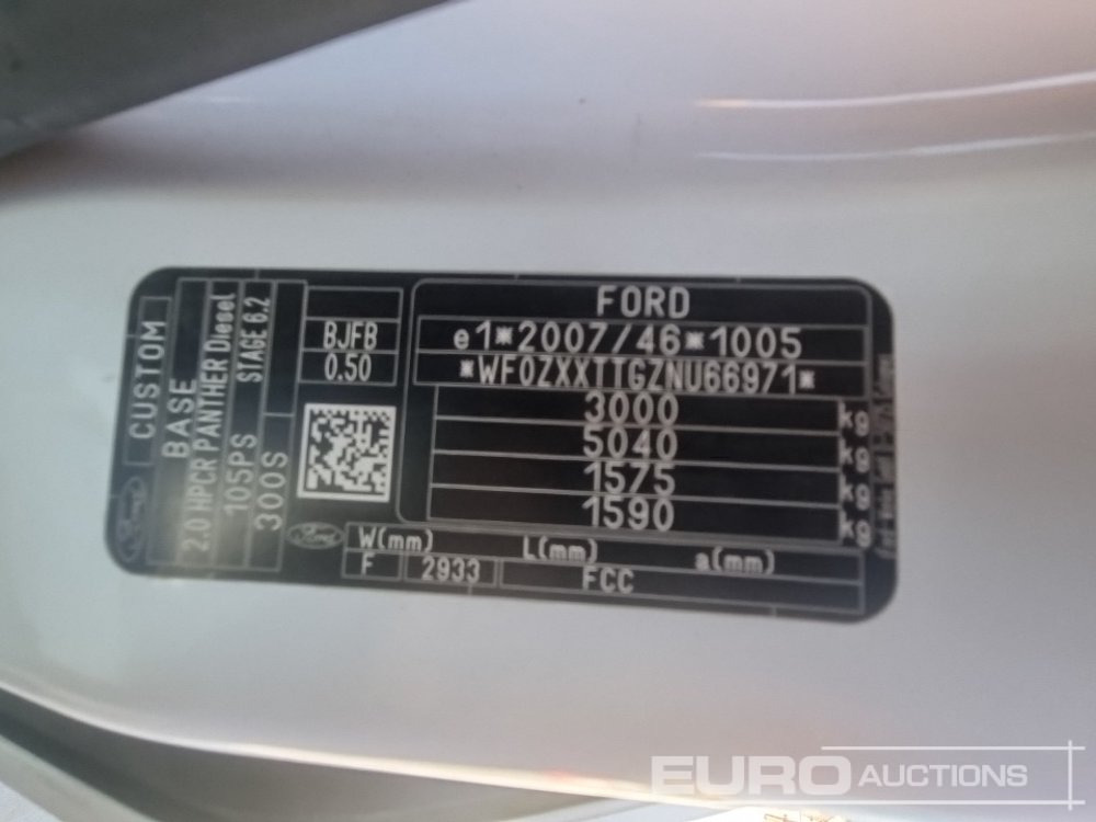 Kisteherautó 2022 Ford Transit Custom 300: 35 kép.