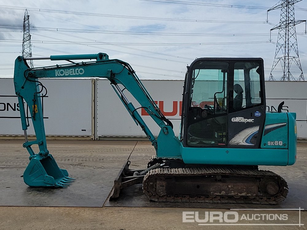 Kobelco SK60-8 - Minikotró: 2 kép. Kobelco SK60-8 - Minikotró: 2 kép.