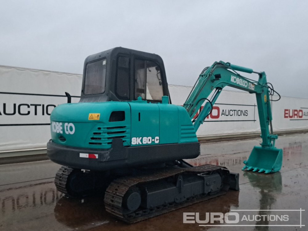 Kobelco SK60-C - Minikotró: 5 kép. Kobelco SK60-C - Minikotró: 5 kép.