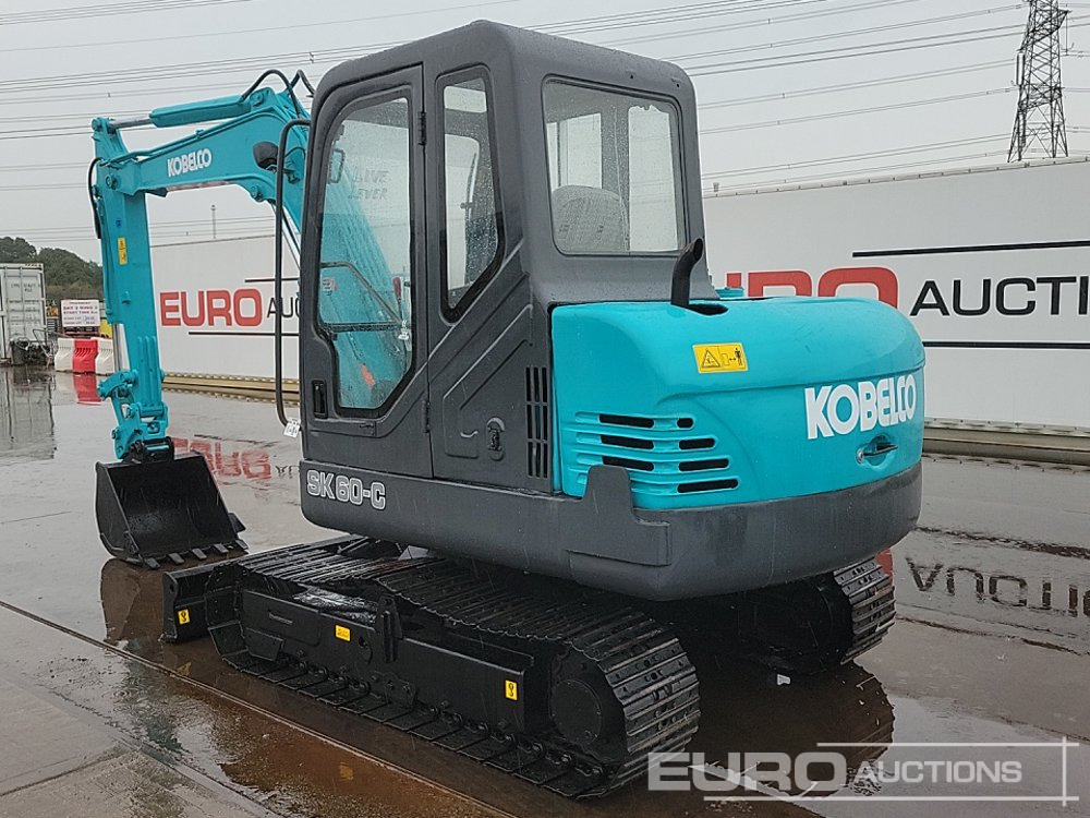 Kobelco SK60-C - Minikotró: 3 kép. Kobelco SK60-C - Minikotró: 3 kép.