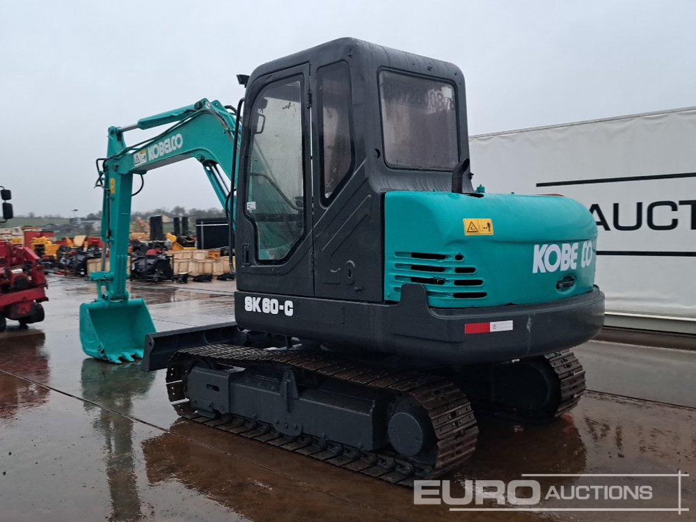Kobelco SK60-C - Minikotró: 3 kép. Kobelco SK60-C - Minikotró: 3 kép.