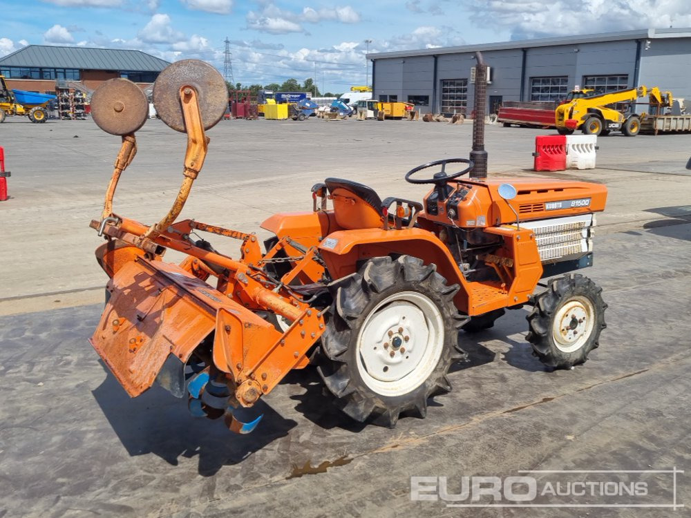 Kubota B1500 - Kistraktor: 5 kép. Kubota B1500 - Kistraktor: 5 kép.