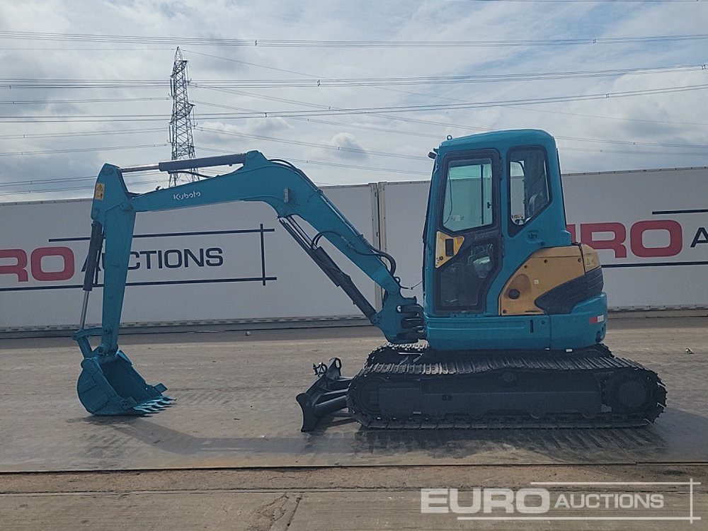 Kubota KX155-3SZ - Minikotró: 2 kép. Kubota KX155-3SZ - Minikotró: 2 kép.