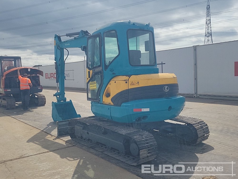 Kubota KX161-3SZ - Minikotró: 3 kép. Kubota KX161-3SZ - Minikotró: 3 kép.