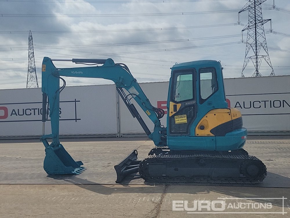 Kubota KX161-3SZ - Minikotró: 2 kép. Kubota KX161-3SZ - Minikotró: 2 kép.