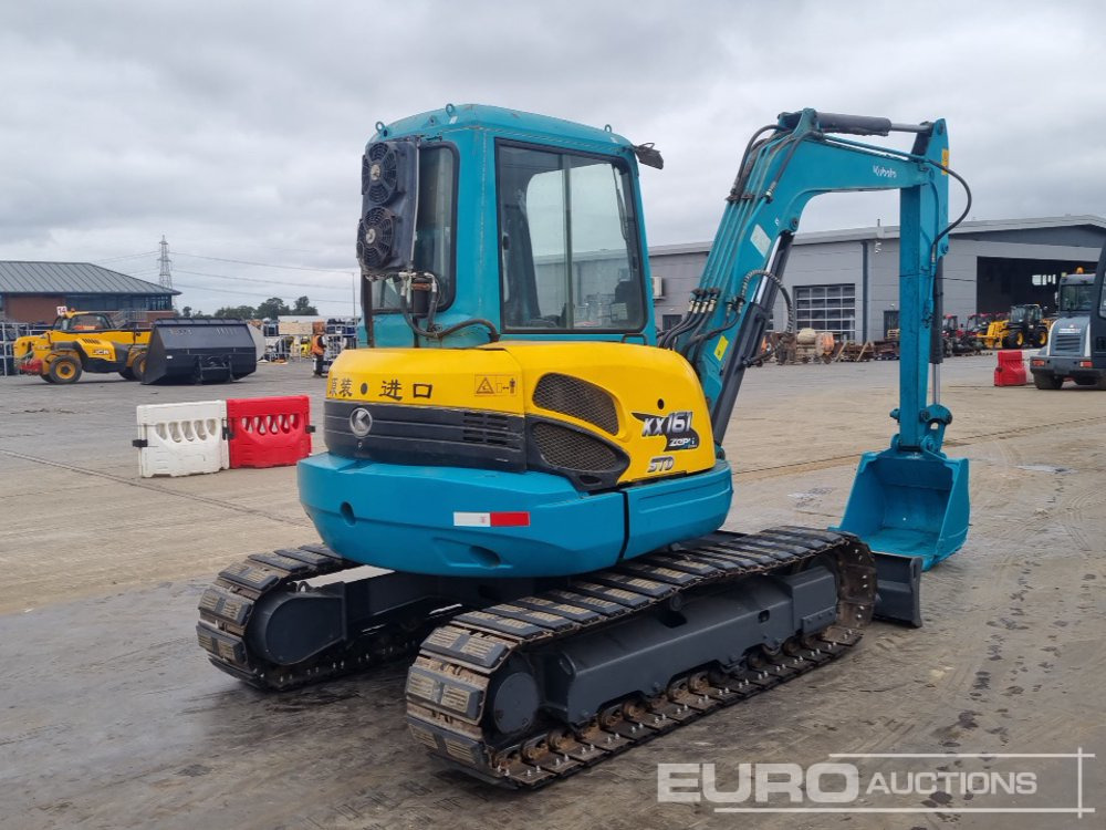 Kubota KX161-3SZ - Minikotró: 5 kép. Kubota KX161-3SZ - Minikotró: 5 kép.