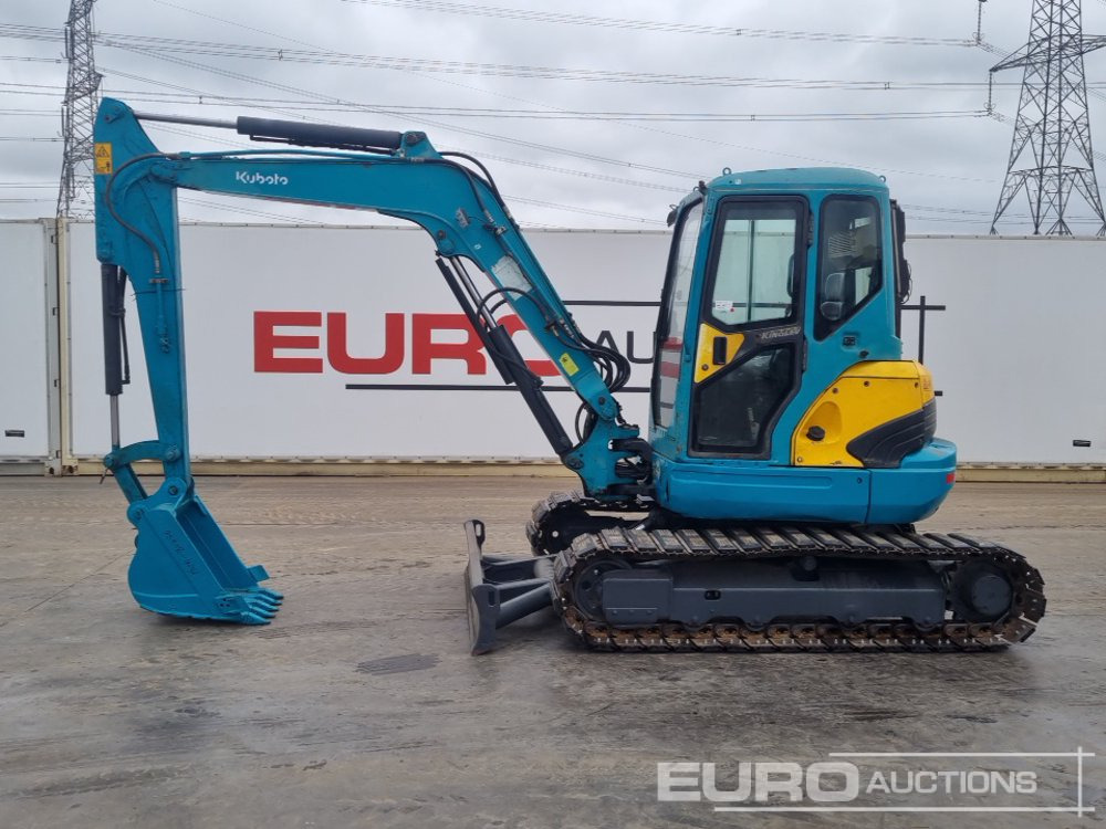 Kubota KX161-3SZ - Minikotró: 2 kép. Kubota KX161-3SZ - Minikotró: 2 kép.