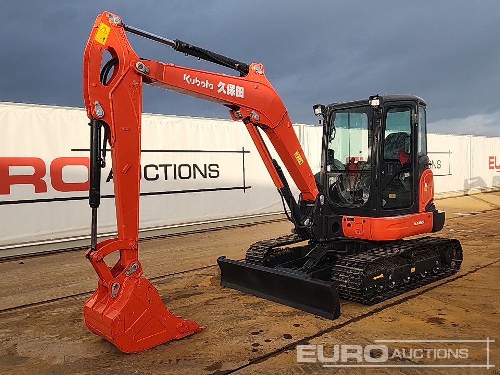 Kubota KX165-5 - Minikotró: 1 kép. Kubota KX165-5 - Minikotró: 1 kép.
