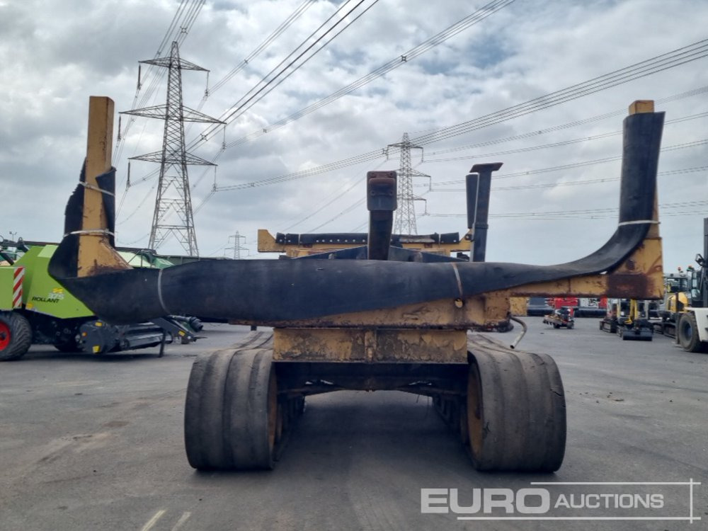 Land & Marine Project Engineering Rubber Tracked Draw Bar Timber Trailer, Catterpillar VFS50 Undercariage, Draw Bar Extension (2 of) - Mezőgazdasági pótkocsi: 4 kép. Land & Marine Project Engineering Rubber Tracked Draw Bar Timber Trailer, Catterpillar VFS50 Undercariage, Draw Bar Extension (2 of) - Mezőgazdasági pótkocsi: 4 kép.