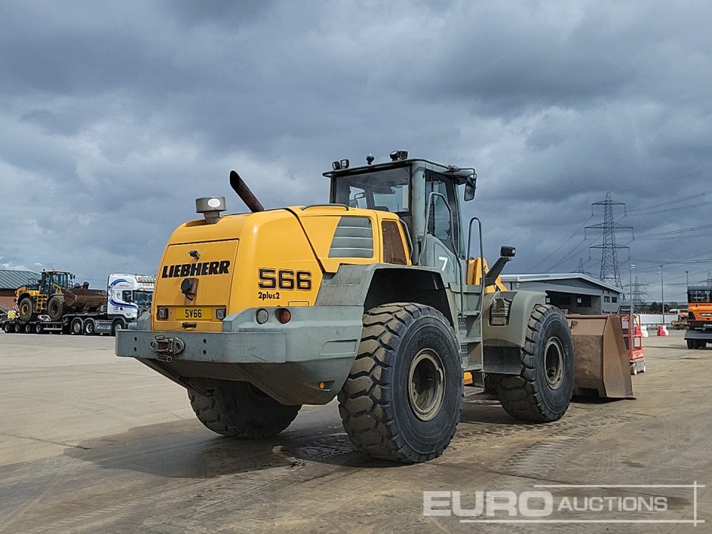Liebherr L566 - Gumikerekes homlokrakodó: 5 kép. Liebherr L566 - Gumikerekes homlokrakodó: 5 kép.