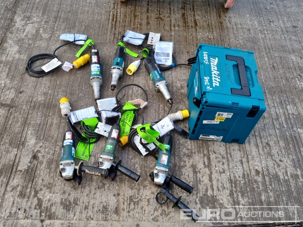 Makita 110 Volt Angle Grinder (6 of), 110 Volt Track Saw - Építőipari berendezések: 2 kép. Makita 110 Volt Angle Grinder (6 of), 110 Volt Track Saw - Építőipari berendezések: 2 kép.