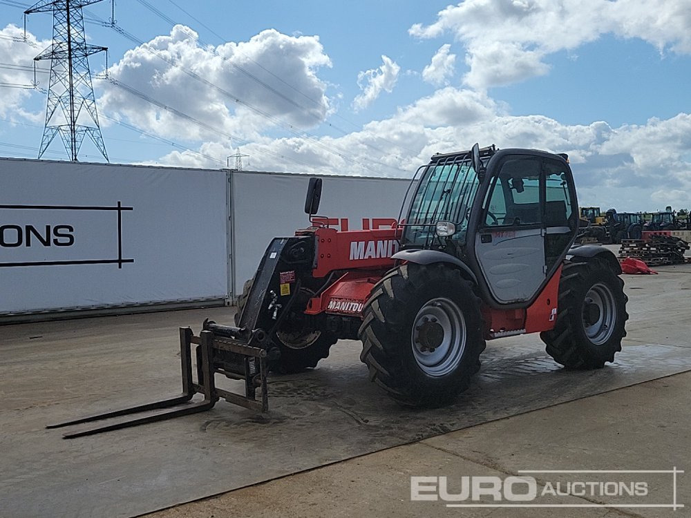 Manitou MT732 - Teleszkópos rakodó: 1 kép. Manitou MT732 - Teleszkópos rakodó: 1 kép.