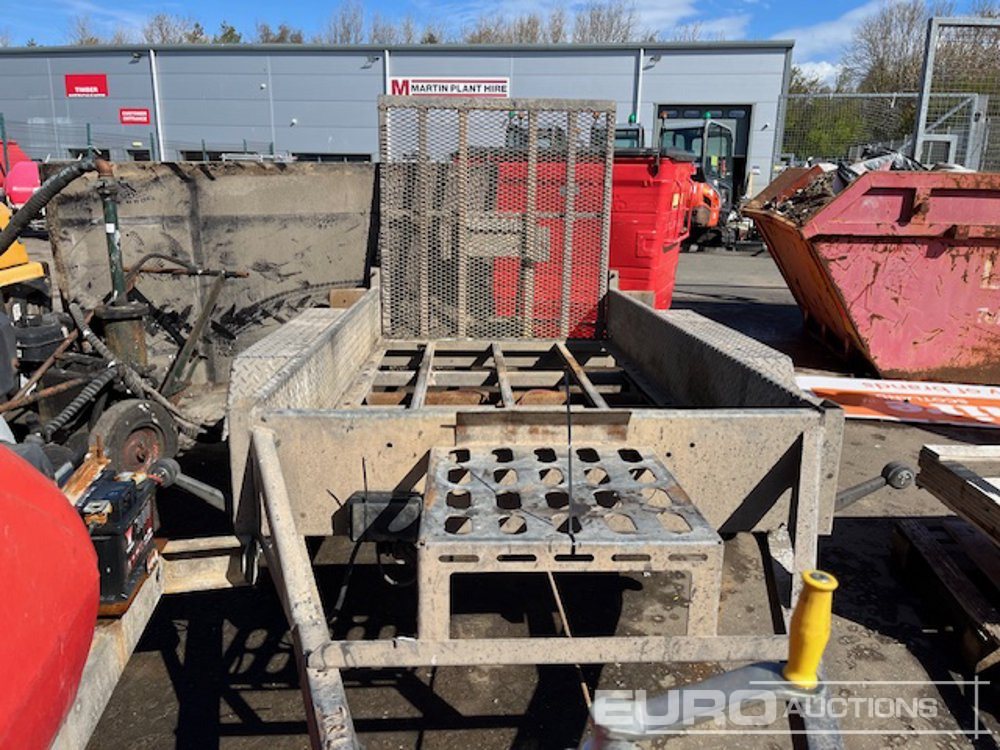 Mini Plant Trailer, Ramp - Gépszállító utánfutó: 1 kép. Mini Plant Trailer, Ramp - Gépszállító utánfutó: 1 kép.