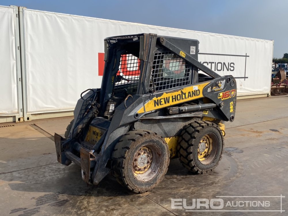 New Holland L160 - Mini homlokrakodó: 1 kép. New Holland L160 - Mini homlokrakodó: 1 kép.