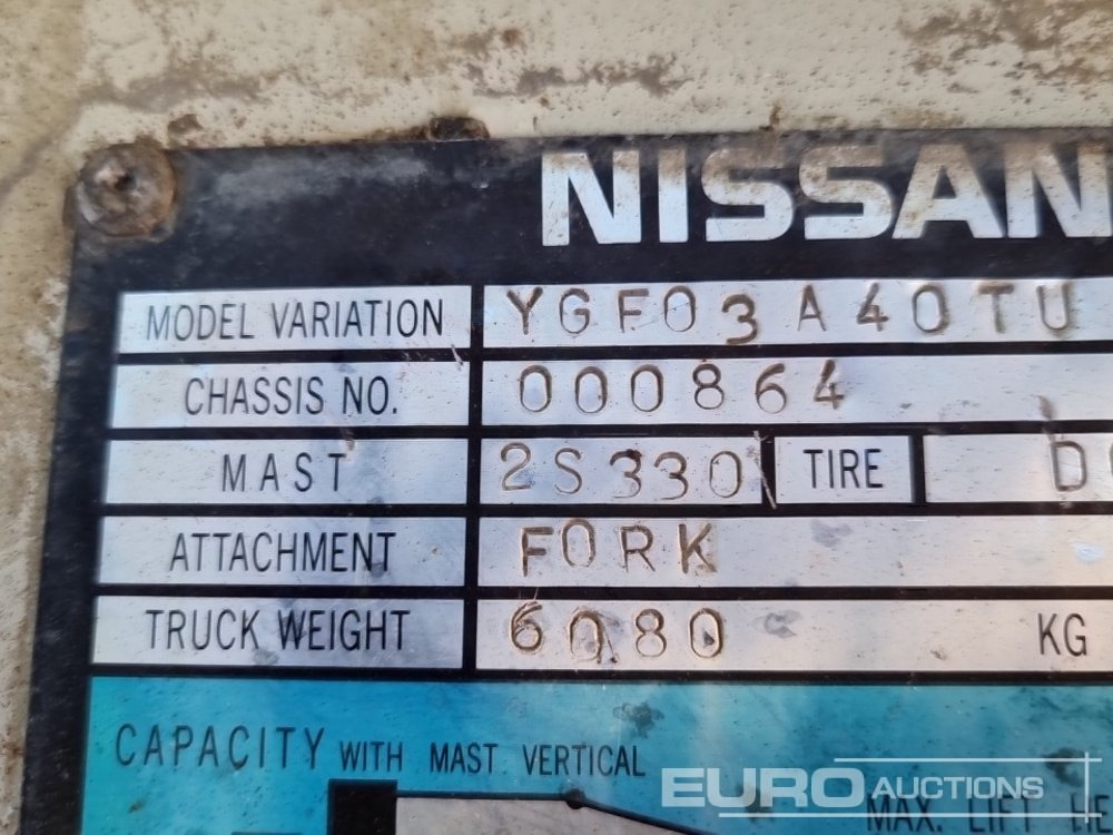 Dízel targonca Nissan YGF03A40TU: 37 kép.
