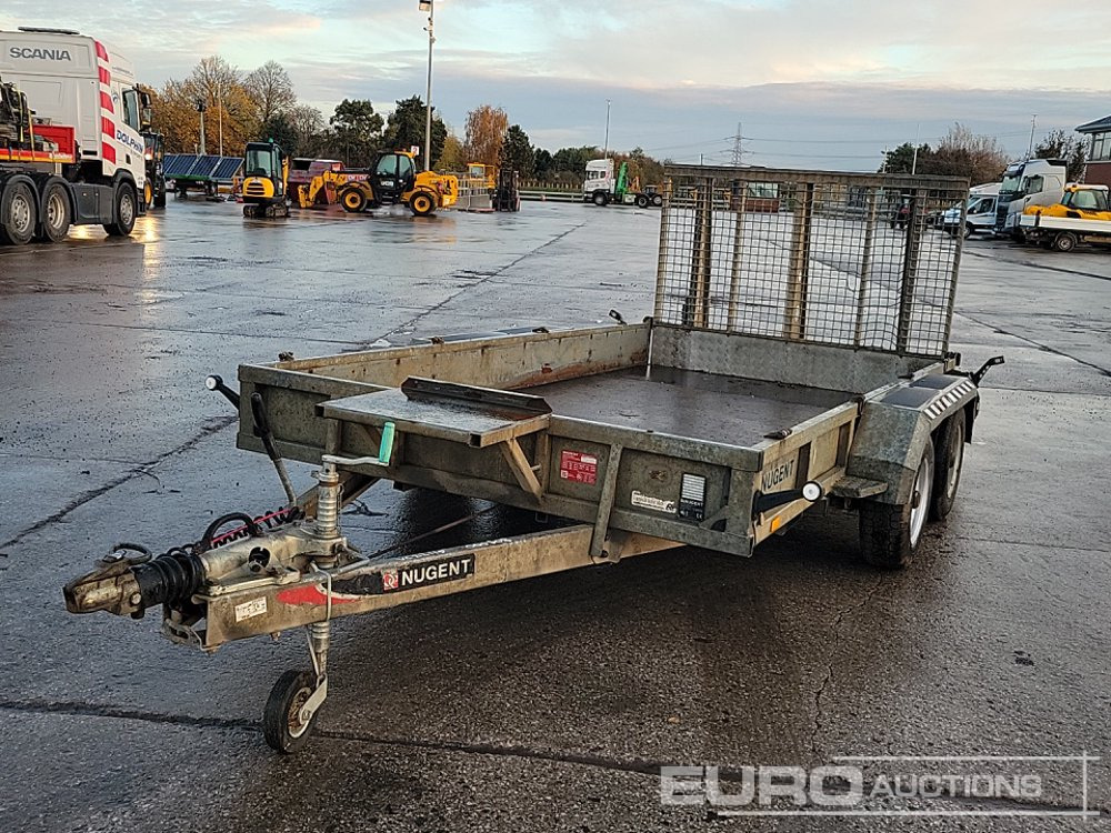 Nugent 3.5 Ton - Gépszállító utánfutó: 1 kép. Nugent 3.5 Ton - Gépszállító utánfutó: 1 kép.