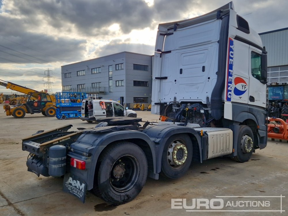 2018 Mercedes Actros 2545 - Nyergesvontató: 5 kép. 2018 Mercedes Actros 2545 - Nyergesvontató: 5 kép.