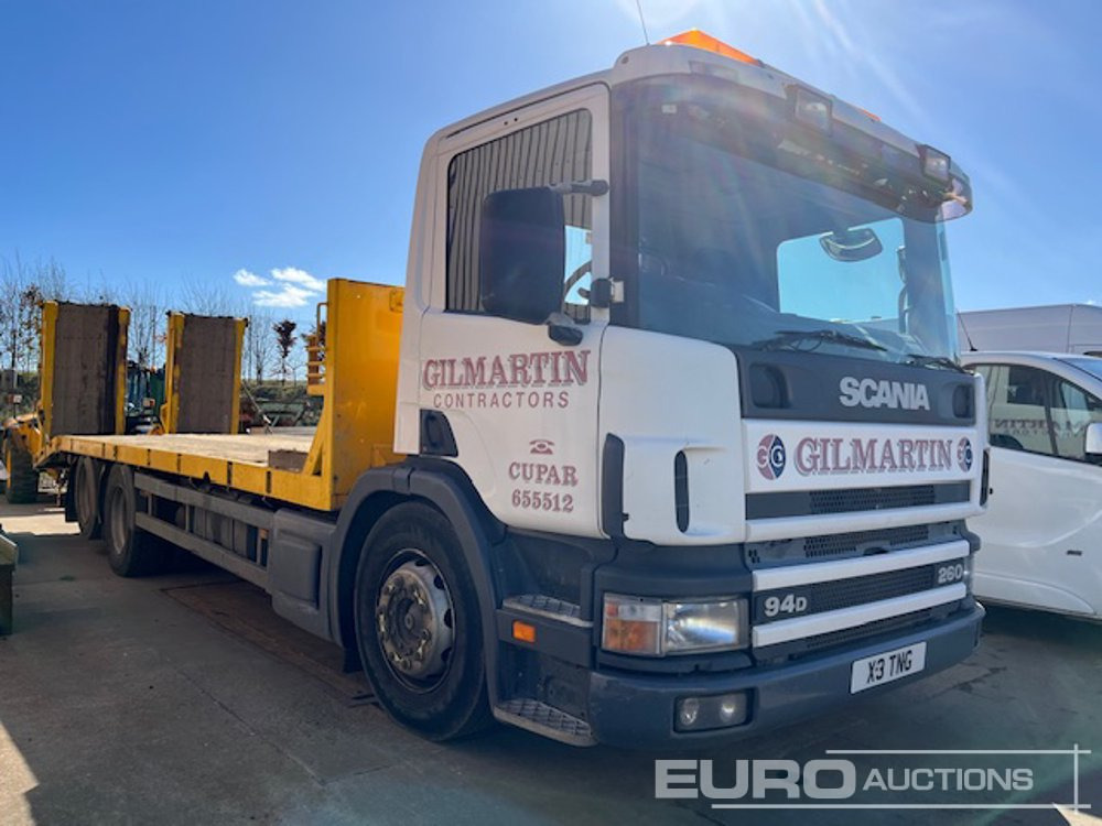Scania 94D 260 - Platós teherautó: 2 kép. Scania 94D 260 - Platós teherautó: 2 kép.